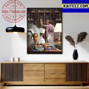 Lionel Messi Becomes The Most Decorated Player In Football History With 44 Titles Classic T-Shirt Art Decor Poster Canvas