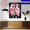 Lionel Messi Take Home Best Player Award At Leagues Cup Awards 2023 Classic T-Shirt Art Decor Poster Canvas