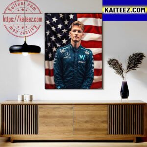 Logan Sargeant Is The First American Driver To Start An F1 Race In The Top 10 In 30 Years Art Decor Poster Canvas