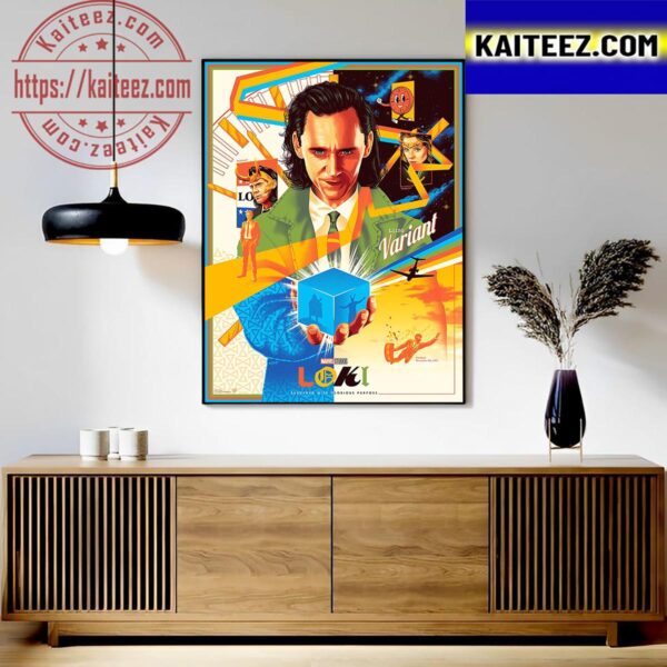 Loki Season 2 Of Marvel Studios New Poster Art By Fan Art Decor Poster Canvas