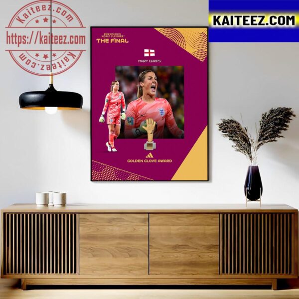Mary Earps Is The Golden Glove Award at FIFA Womens World Cup 2023 Classic T-Shirt Art Decor Poster Canvas