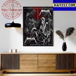 Metallica M72 World Tour No Repeat Weekend Live In Cinemas at Arlington TX AT&T Stadium August 18-20 2023 Double Posters Classic T-Shirt Art Decor Poster Canvas