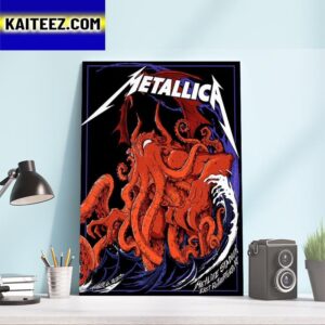 Metallica M72 World Tour at MetLife Stadium East Rutherford NJ USA August 6 2023 Art Decor Poster Canvas