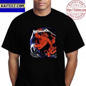 Metallica World Tour M72 East Rutherford at MetLife Stadium NJ USA August 4 2023 Vintage t-Shirt