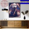 Metallica World Tour M72 East Rutherford at North America Tour 2023 Art Decor Poster Canvas
