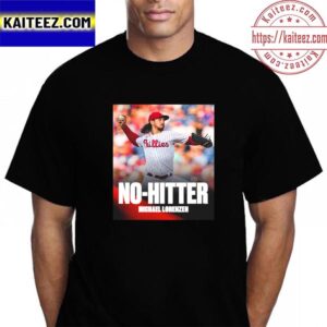 Michael Lorenzen Throws The 14th No-Hitter In Phillies Franchise History Vintage T-Shirt