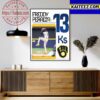 Michael Lorenzen Throws The 14th No-Hitter In Phillies Franchise History Art Decor Poster Canvas