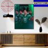 NFL New York Jets Dalvin Cook Newest Running Back Art Decor Poster Canvas