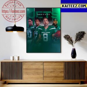 NFL New York Jets Offense Art Decor Poster Canvas
