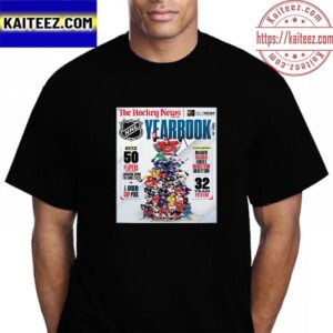 NHL Yearbook 2023 24 on Cover The Hockey News Vintage T-Shirt