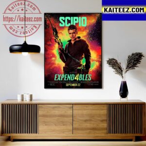 New Blood Expend4bles Posters Featuring Jacob Scipio Art Decor Poster Canvas