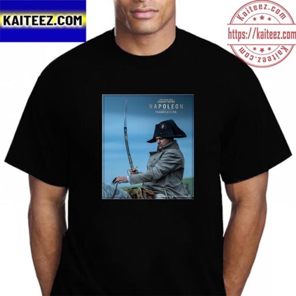 New Poster For Napoleon Of Ridley Scott Vintage T-Shirt