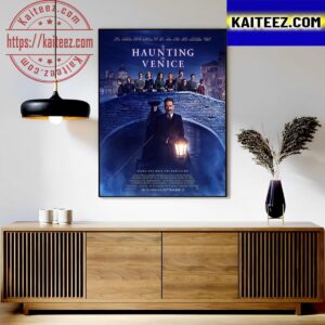 New Poster Released For A Haunting In Venice Movie Art Decor Poster Canvas