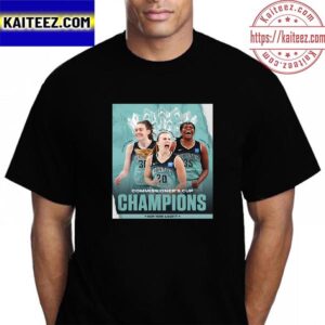 New York Liberty Are The 2023 Commissioner’s Cup Champions Vintage T-Shirt