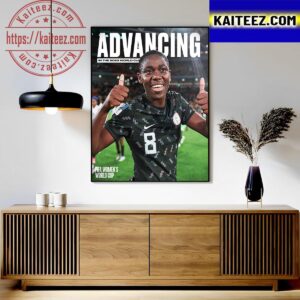 Nigeria Advancing To The Round Of 16 FIFA Womens World Cup 2023 Art Decor Poster Canvas
