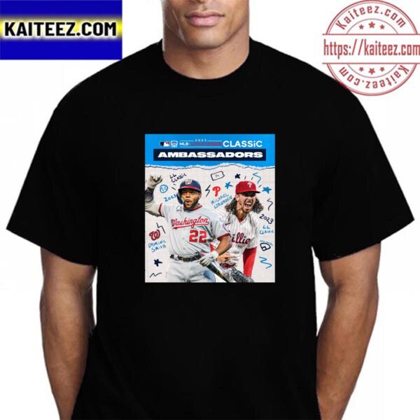 Official Ambassadors For The 2023 MLB Little League Classic In Williamsport PA Vintage T-Shirt
