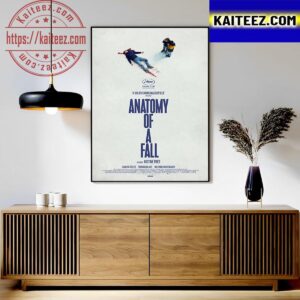 Official Poster Anatomy of a Fall of Justine Triet Art Decor Poster Canvas