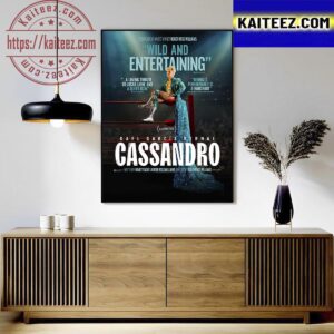 Official Poster For Cassandro Movie Art Decor Poster Canvas