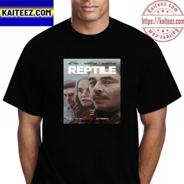 Official Poster For Reptile Vintage T-Shirt