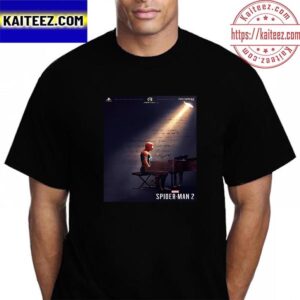 Official Poster For Spider Man 2 Of Marvel On PS5 Vintage T-Shirt
