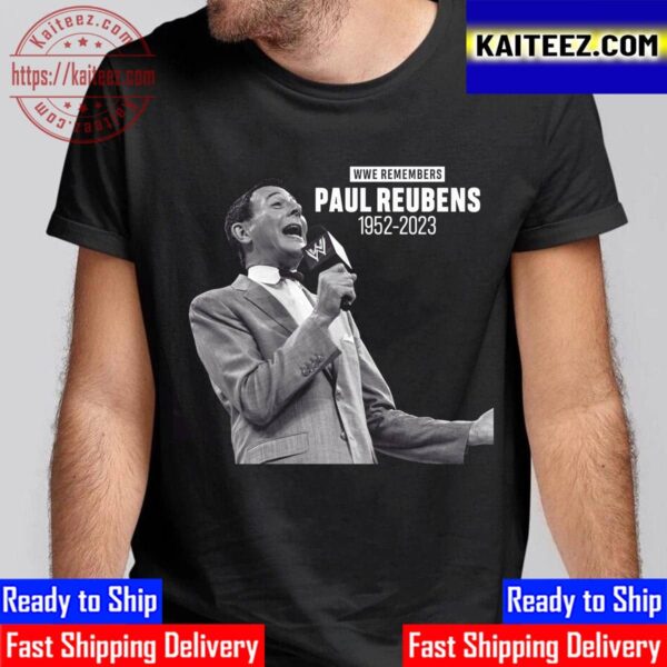 RIP Paul Reubens 1952 2023 Thank You For The Memories Vintage T-Shirt