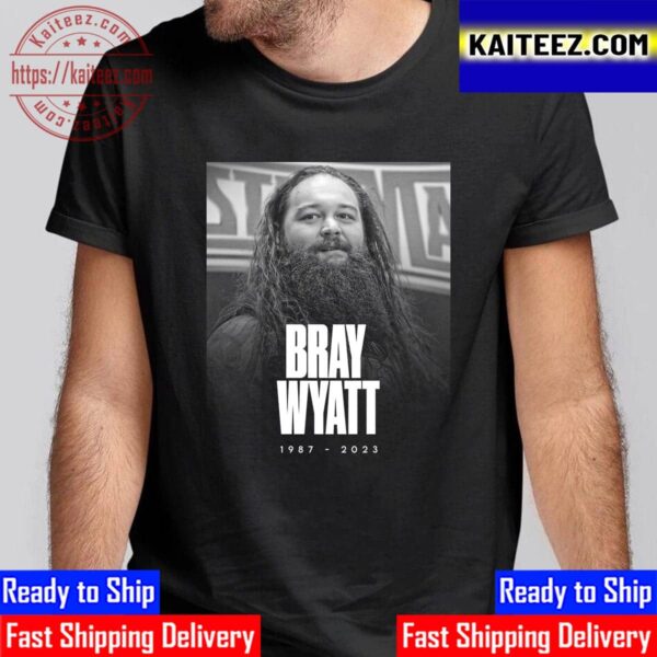 RIP Windham Rotunda Bray Wyatt 1987 2023 Thank You For Everything Vintage T-Shirt