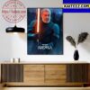 Rosario Dawson As Ahsoka Tano In Star Wars Ahsoka Art Decor Poster Canvas