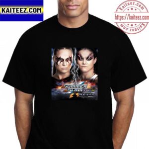 Ronda Rousey Vs Shayna Baszler For WWE Womens Tag Team Champions At WWE SummerSlam Vintage T-Shirt