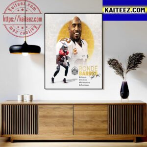 Ronde Barber Is The 2023 Pro Football Hall Of Fame Canton Ohio Signature Art Decor Poster Canvas