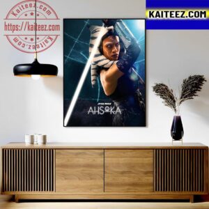 Rosario Dawson As Ahsoka Tano In Star Wars Ahsoka Art Decor Poster Canvas
