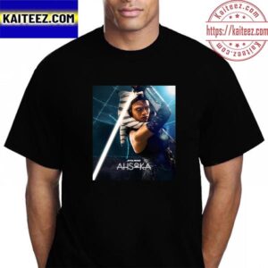 Rosario Dawson As Ahsoka Tano In Star Wars Ahsoka Vintage T-Shirt