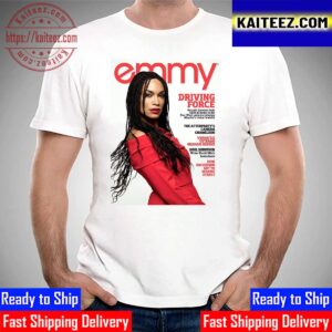 Rosario Dawson On The Cover Of Television Academy Emmy Magazine Vintage T-Shirt