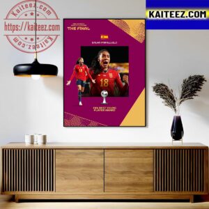 Salma Paralluelo Is The FIFA Best Young Player Award at FIFA Womens World Cup 2023 Classic T-Shirt Art Decor Poster Canvas