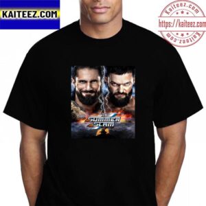 Seth Freakin Rollins vs Finn Balor For World Heavyweight Title At WWE SummerSlam Vintage t-Shirt