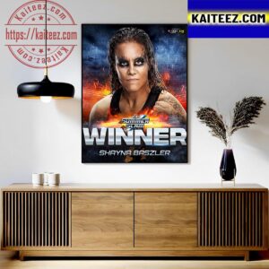 Shayna Baszler Is The Winner Of The MMA Rules Match At WWE SummerSlam Art Decor Poster Canvas