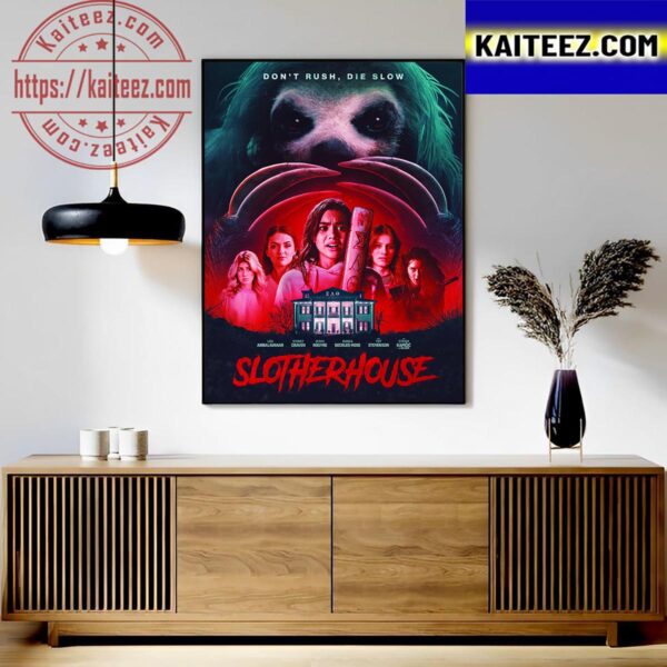 Slotherhouse New Poster Movie Art Decor Poster Canvas
