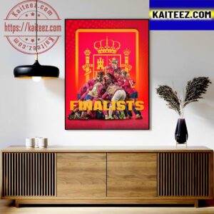 Spain Are In The 2023 FIFA Womens World Cup Final Art Decor Poster Canvas