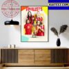Spain Are In The 2023 FIFA Womens World Cup Final Art Decor Poster Canvas