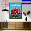 Spain Are Champs 2023 FIFA Womens World Cup Champions Classic T-Shirt Art Decor Poster Canvas