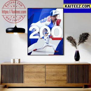 Spencer Strider Is The Fastest Pitcher To 200 Ks In A Season Art Decor Poster Canvas