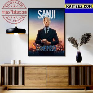 Taz Skylar As Sanji In One Piece Of Netflix Live-Action Classic T-Shirt Art Decor Poster Canvas