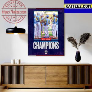 The 2023 West Region Little League World Series Champions Are El Segundo of California Art Decor Poster Canvas