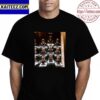 The Bronze Bust Of Hall Of Famer 371 For DeMarcus Ware Of Dallas Cowboys And Denver Broncos Vintage t-Shirt