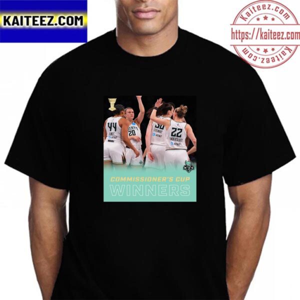 The Champions Of Commissioner’s Cup 2023 Are New York Liberty Vintage T-Shirt