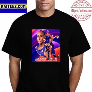 The First Player In WNBA History To Reach 10000 Career Points Is Diana Taurasi Vintage T-Shirt