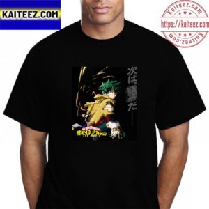 The Fourth My Hero Academia The Movie Official Poster Vintage t-Shirt