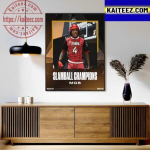 The Mob Go Undefeated For The First Time In Slamball History Classic T-Shirt Art Decor Poster Canvas