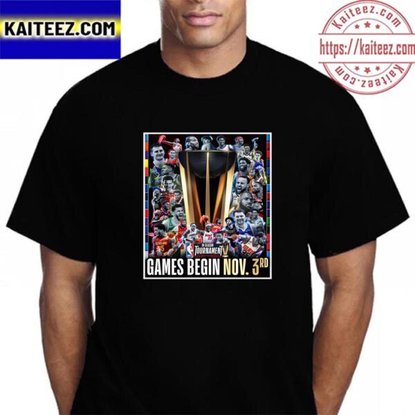 The NBA Cup As Champions Of The First-Ever NBA In-Season Tournament Vintage T-Shirt