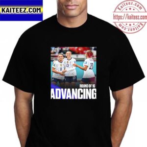The USWNT Advancing To The Round Of 16 FIFA Womens World Cup 2023 Vintage T-Shirt