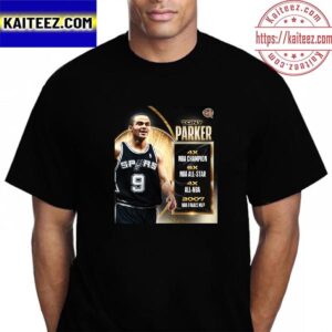 Tony Parker Basketball Hall Of Fame Resume Class Of 2023 Vintage T-Shirt